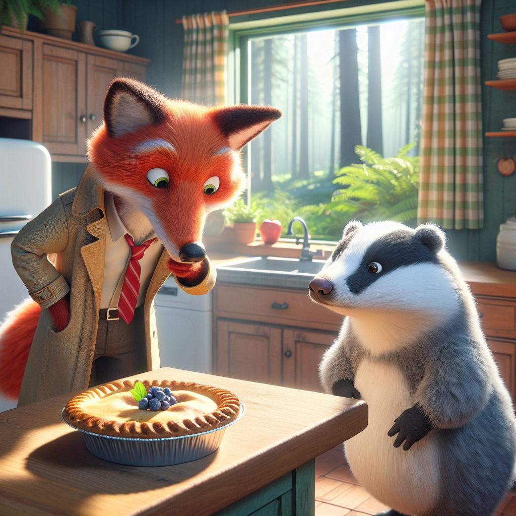Detective Fox and the Case of the Missing Pie